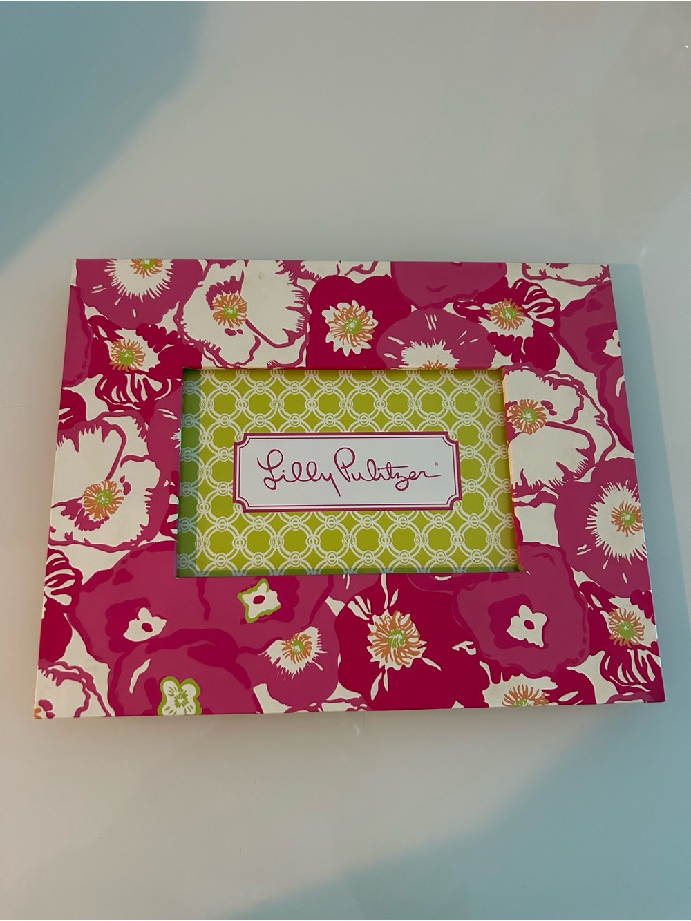 Lilly Pulitzer Pink Floral Picture Frame 4x6